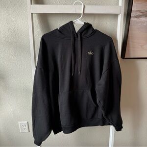 Alo Yoga Black Accolade Hoodie | Sz M